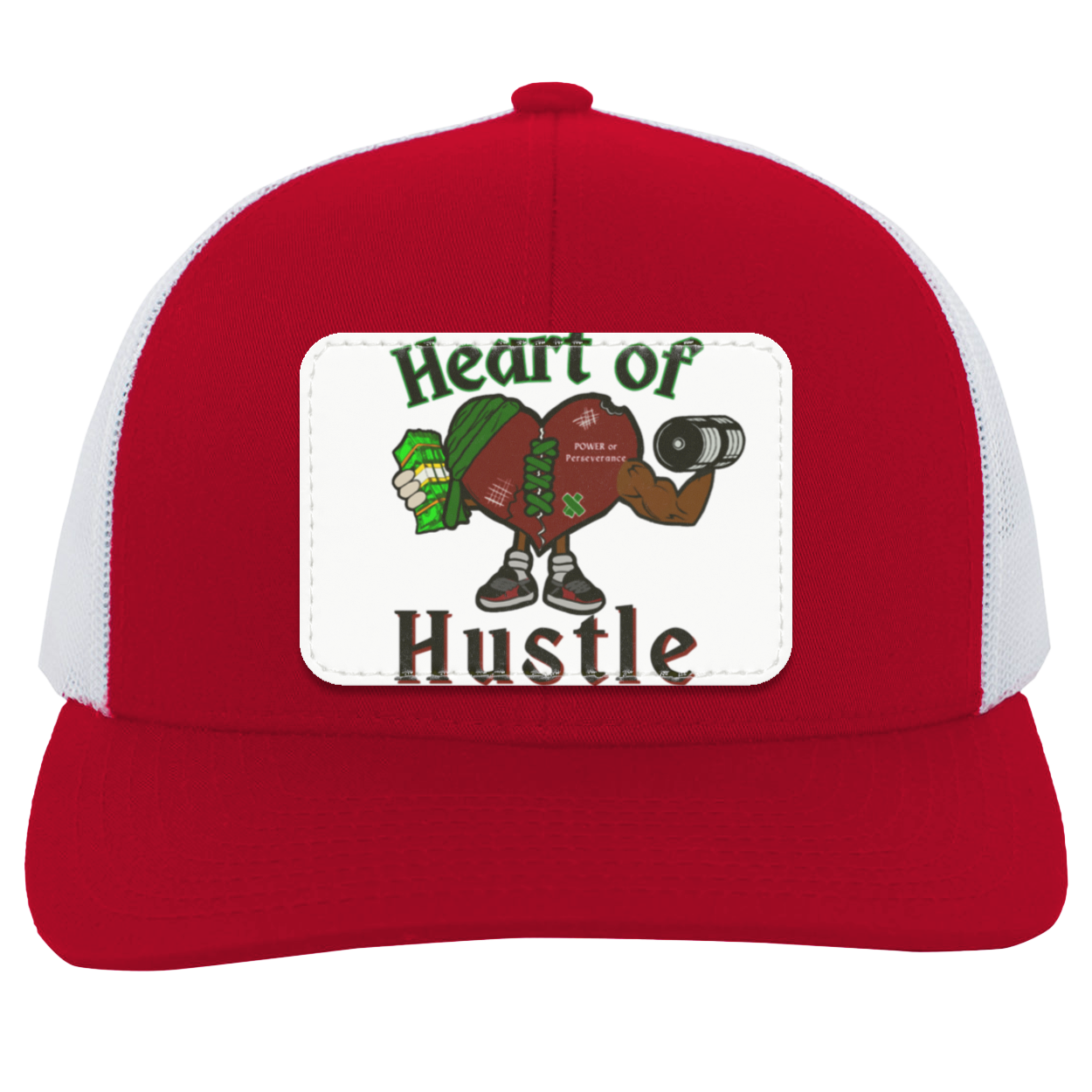 Heart of Hustle: Power of Perseverance Trucker Snap Back