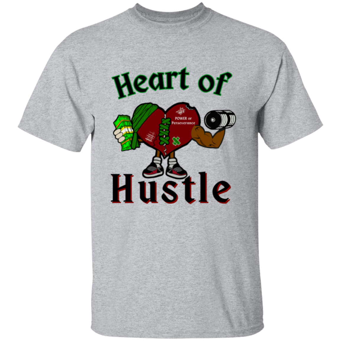 Heart of Hustle: Power of Perseverance T-shirt