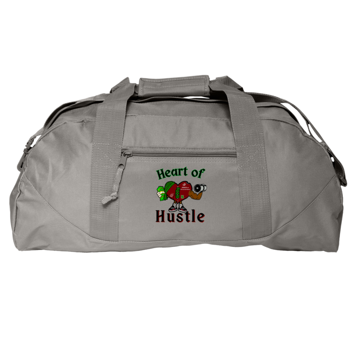 Heart of Hustle: Power of Perseverance Large Duffel