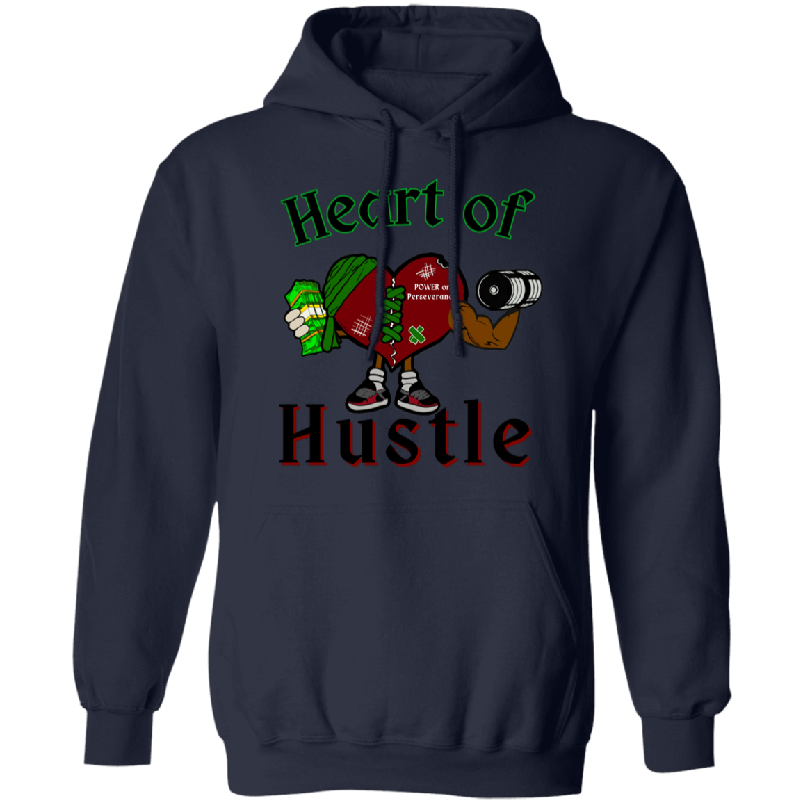 Heart of Hustle: Power of Perseverance Hoodie
