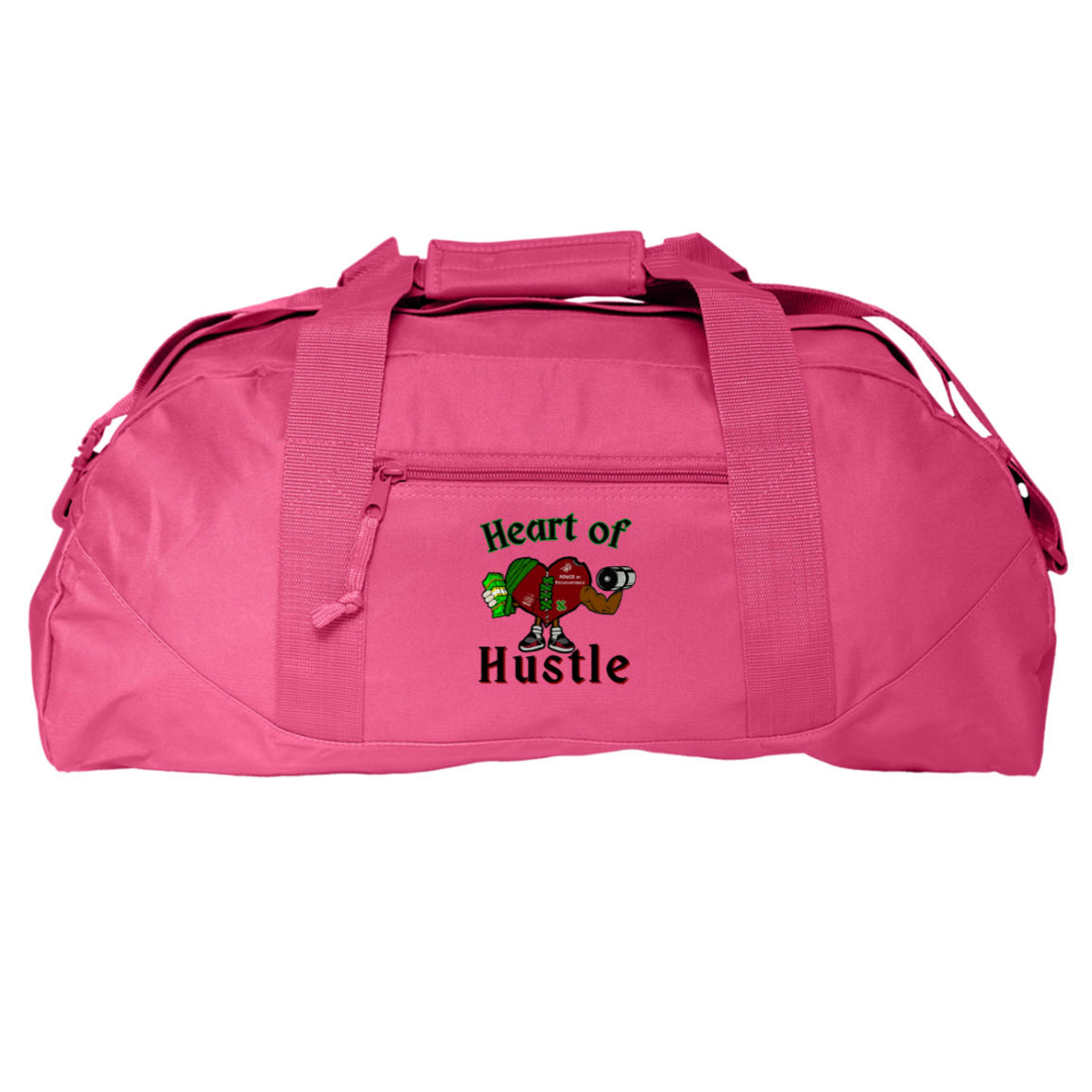 Heart of Hustle: Power of Perseverance Large Duffel