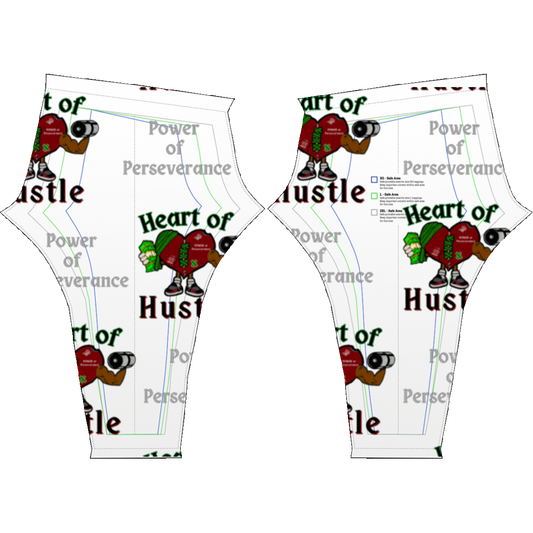 Heart of Hustle: Power of Perseverance Leggings