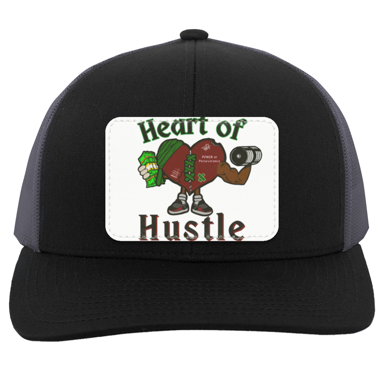 Heart of Hustle: Power of Perseverance Trucker Snap Back