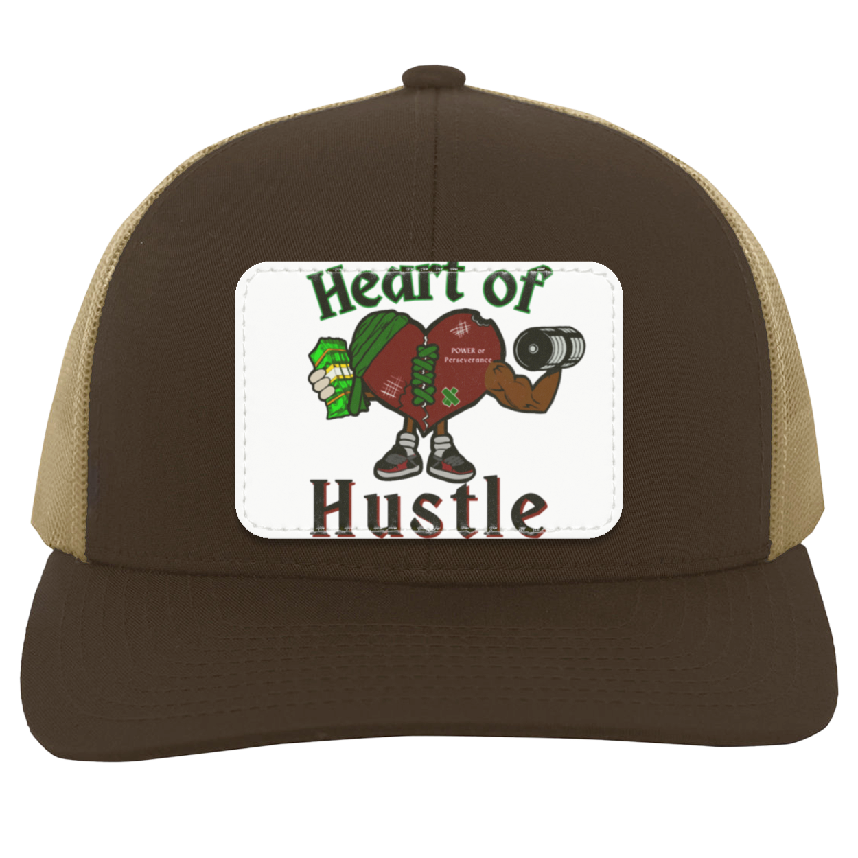 Heart of Hustle: Power of Perseverance Trucker Snap Back